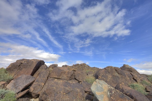 Majestic Slate Rock Formation