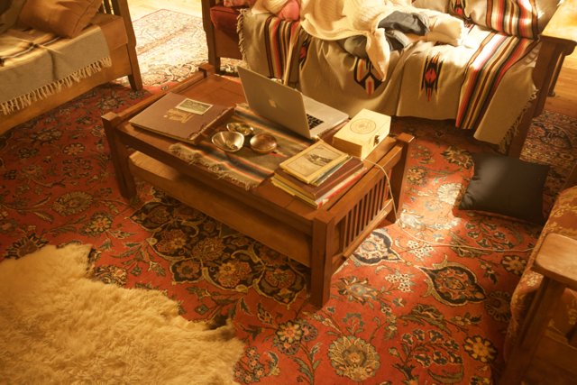 Cozy Living Room Rug