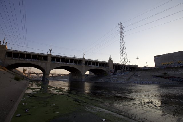 Arch Bridge over the LA River