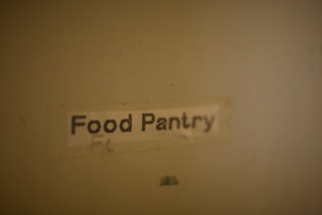 Giving Back: Food Pantry Sign Reminds Us to Help Others