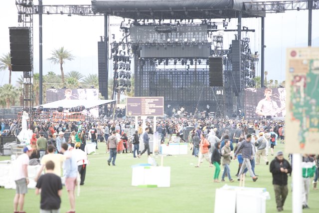 Coachella 2012: Alex Turner Rocks the Crowded Stage