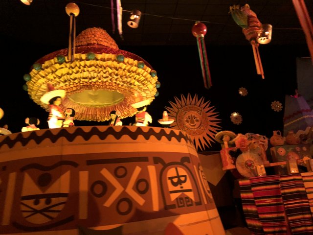 Festive Mexican Display at Disneyland Resort