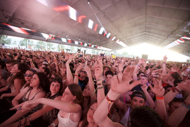 Hands Up at Coachella 2012