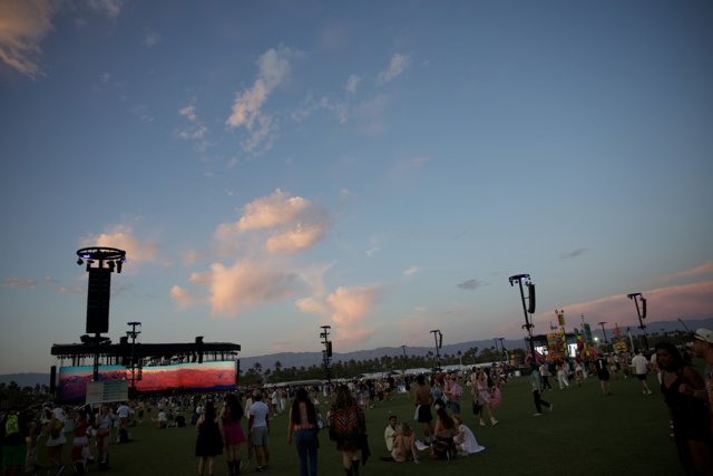 Sunset Vibes at Coachella 2024