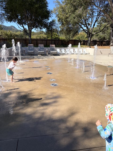 Summer Fun at the Fountain