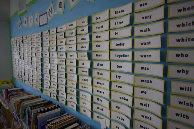 Word-Filled Classroom