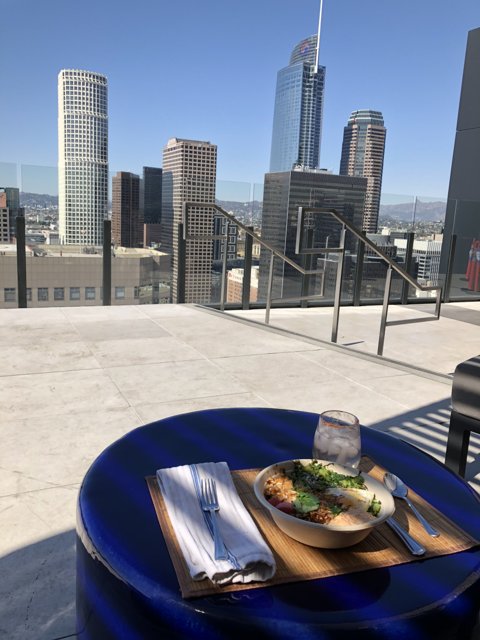 Sky-High Dining in Downtown Los Angeles