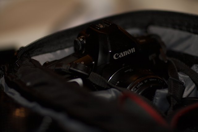 Canon EOS Rebel T3i with Accessory Strap