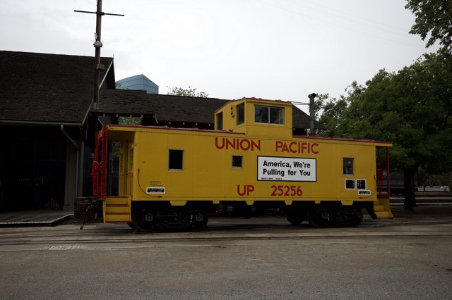 Union Pacific Caboose at Sacramento Train Museum