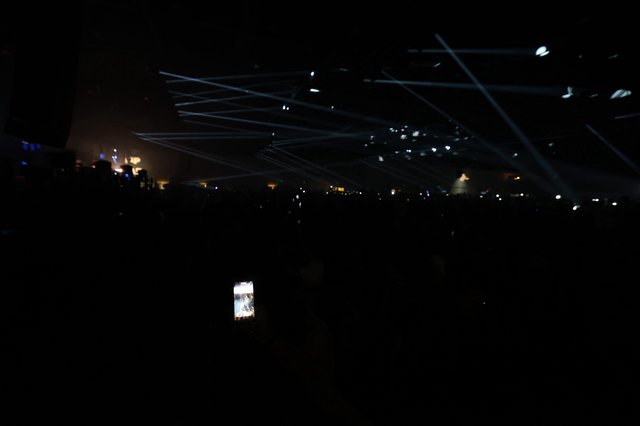 Laser Light Show Illuminates Wobbleland Festival Crowd