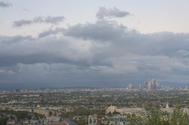 Downtown LA from Baldwin Hills Estates