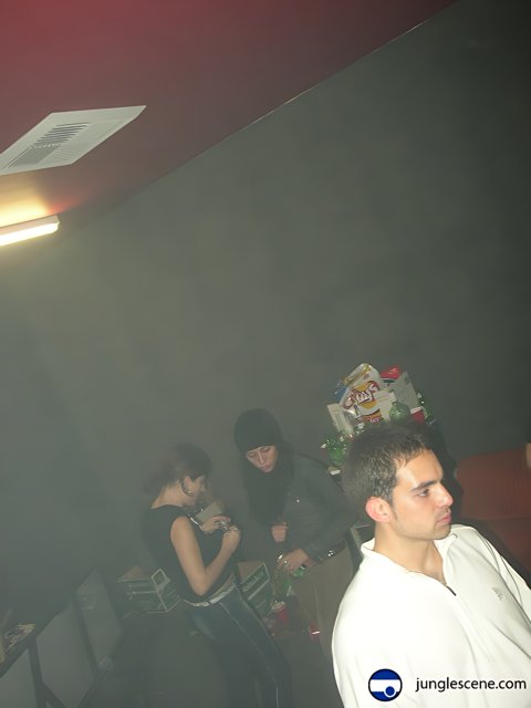 Smoke-filled Nightclub