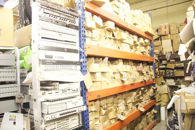 Inside the Warehouse: A World of Electronics