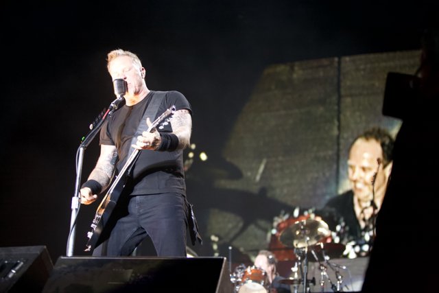 James Hetfield Rocks the Big Four Festival