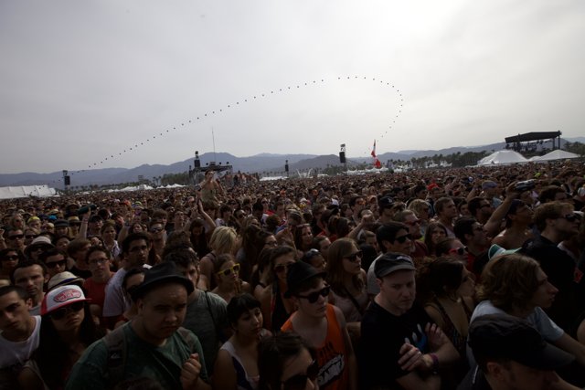 Coachella Music Festival Crowds