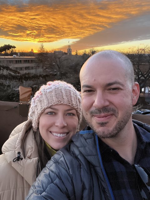 Sunset Selfie in Santa Fe
