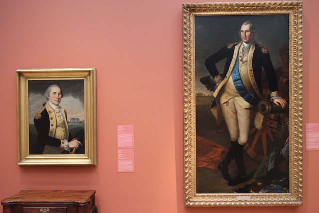 Dual Portraits of George Washington