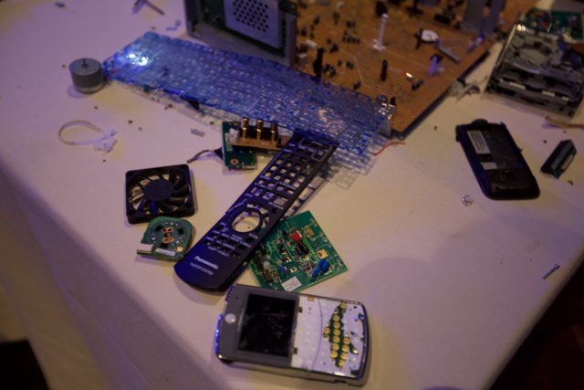 Electronics at the Defcon Conference