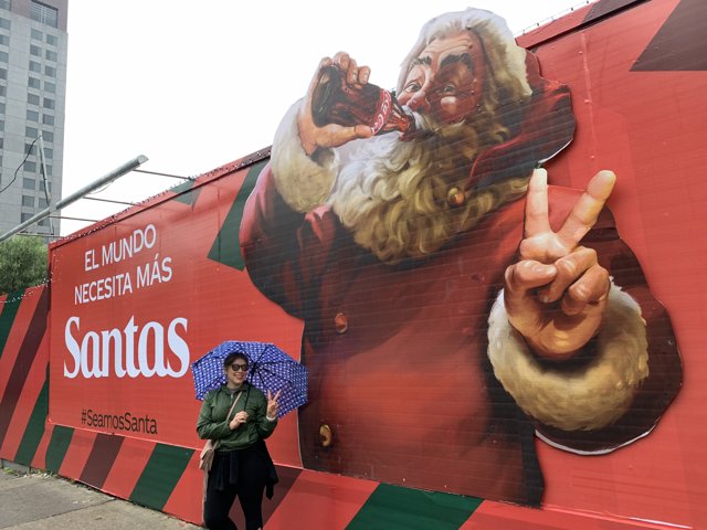 Santa Claus Advertising Art
