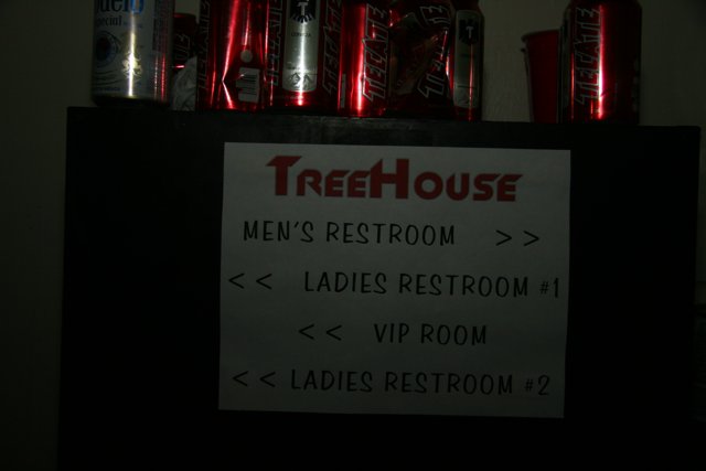 The Tree House Men's Restroom