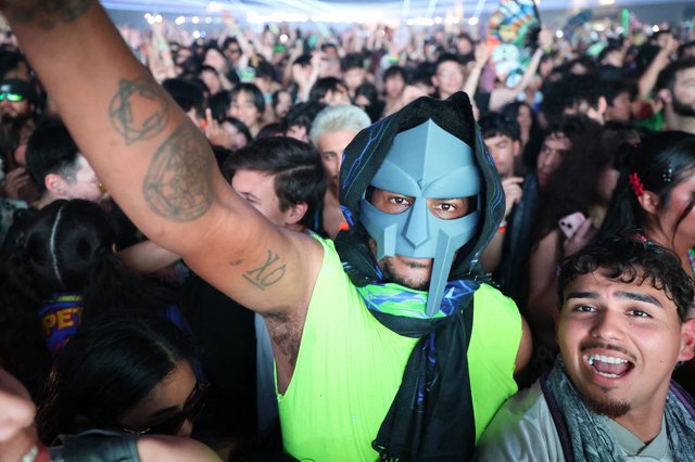 MF DOOM Masked Fan Commands the Crowd at Wobbleland