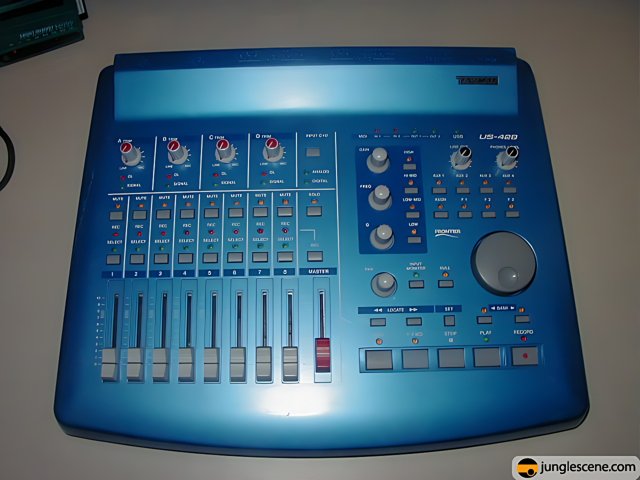 Professional Grade Blue Mixer with Multiple Functions