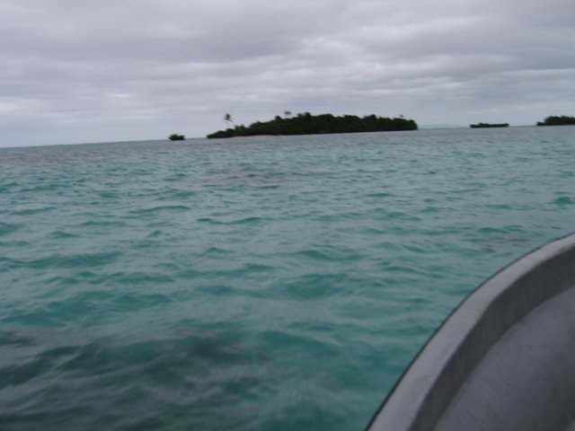 Serene Boat Ride Towards the Island