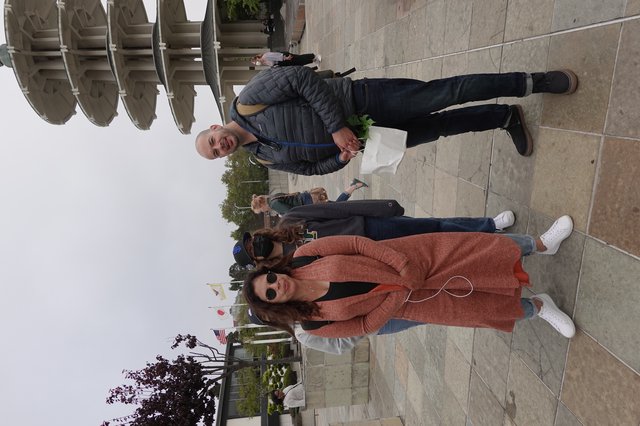 Tourists Visit Japanese Peace Pagoda Monument