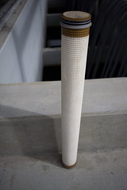 Modern White Cylinder