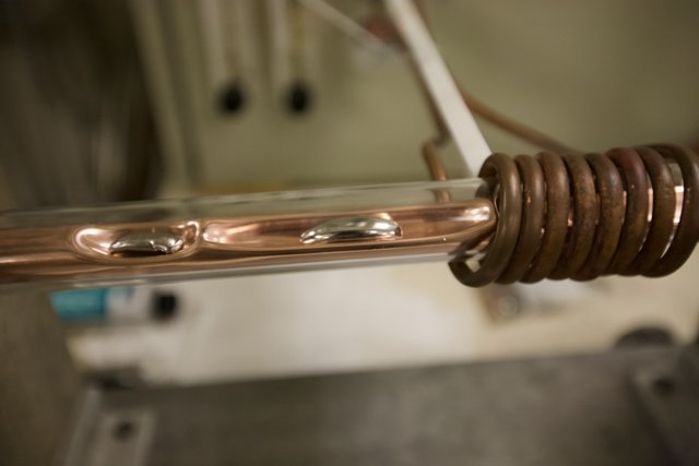 Copper Coil and Metal Spiral