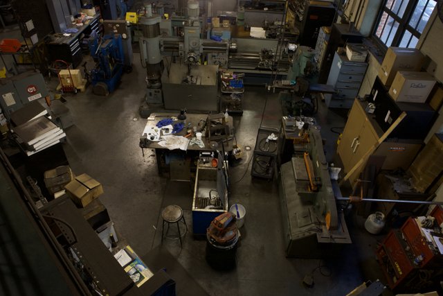 Inside the Factory: A Bird's Eye View of the Manufacturing Workshop