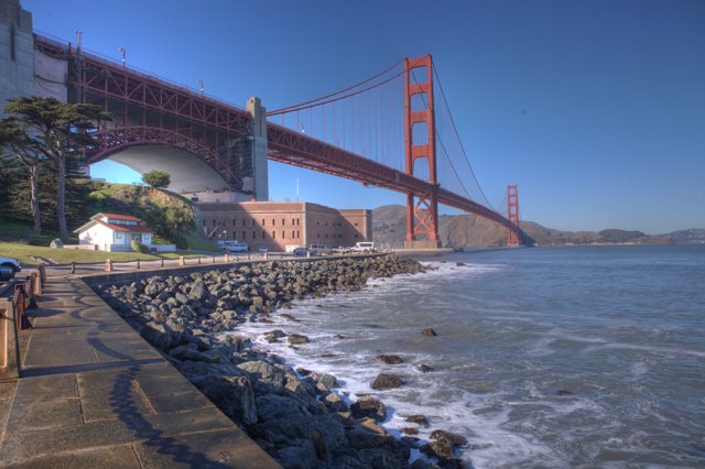 Golden Gate Bridge from the Shore