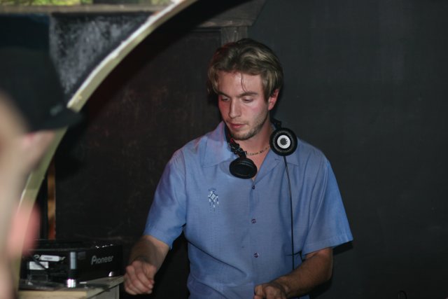 The DJ in Blue