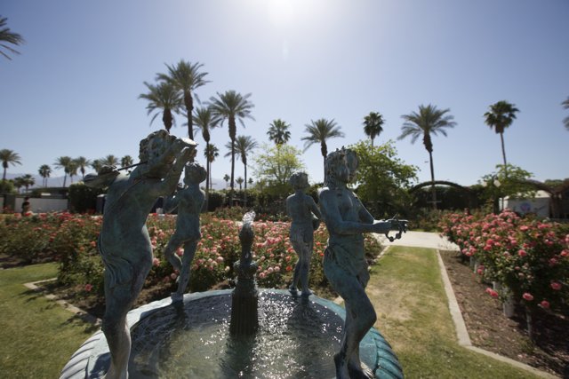 Serene Oasis at Palm Springs Garden
