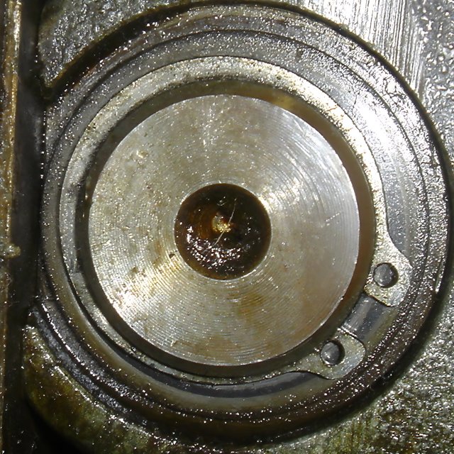 Close-Up of Spoke on Alloy Car Wheel