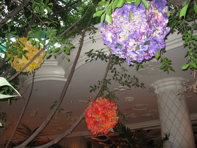 Hanging Flower Bouquet Chandelier