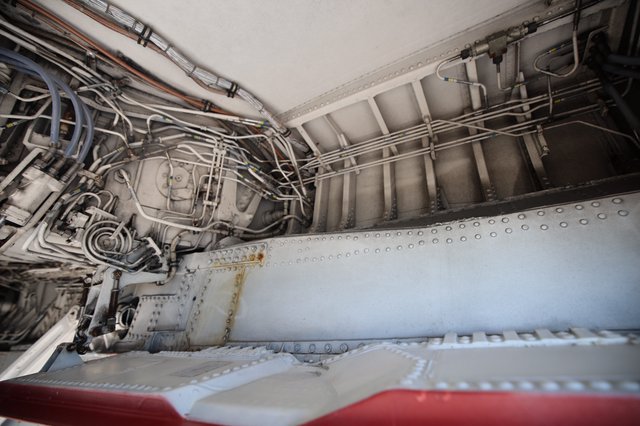 Inside the USS Hornet Aircraft Carrier Engine Room