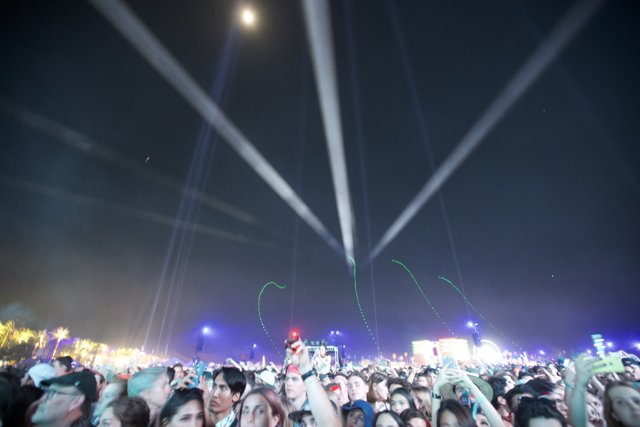 Lights, music, and a sea of people at Coachella