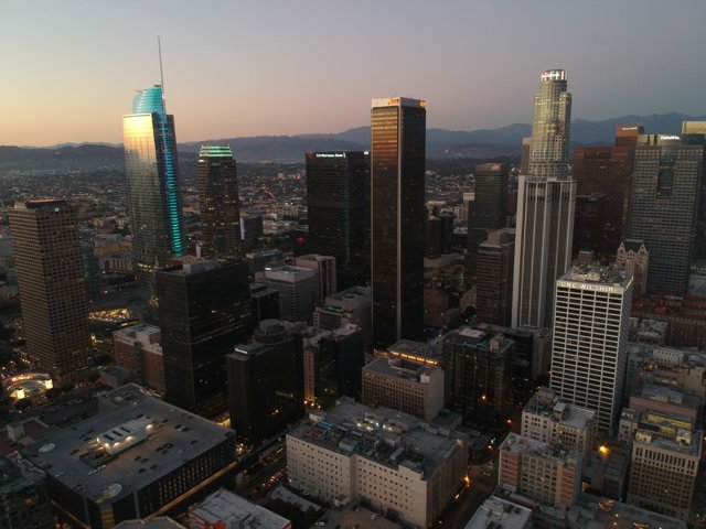 Panoramic View of Los Angeles