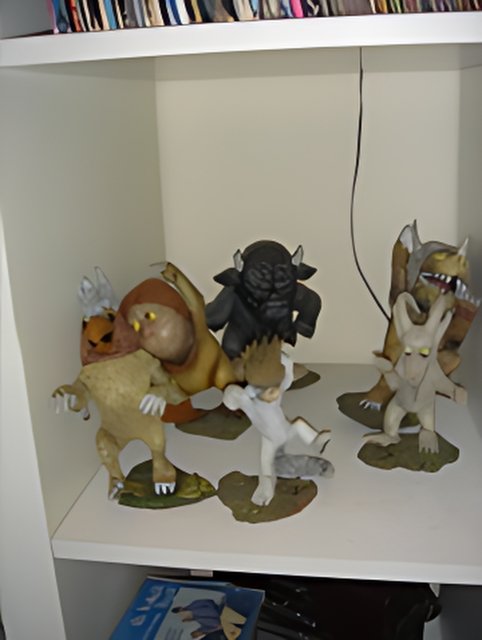 Figurines on Display