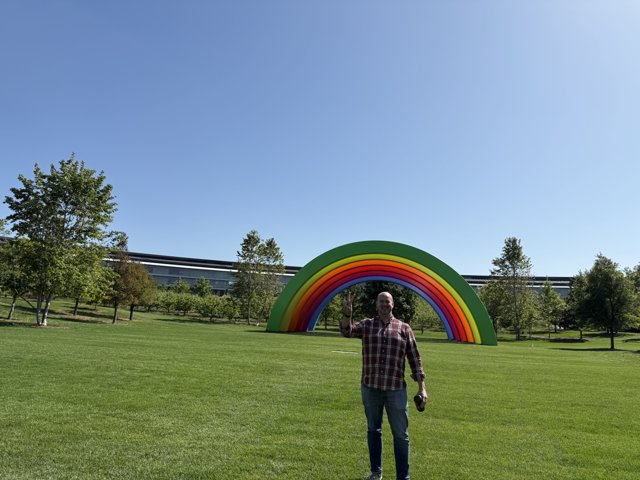 Rainbow Connection at Apple Park