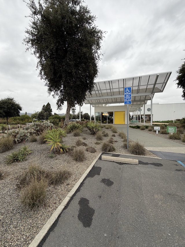 Modern Sustainable Architecture at Ashes and Diamonds Entrance