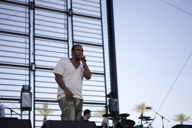 Pharoahe Monch rocking the stage at Coachella