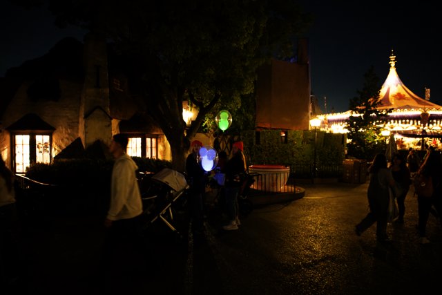 Enchanting Night Stroll at Disneyland, 2023