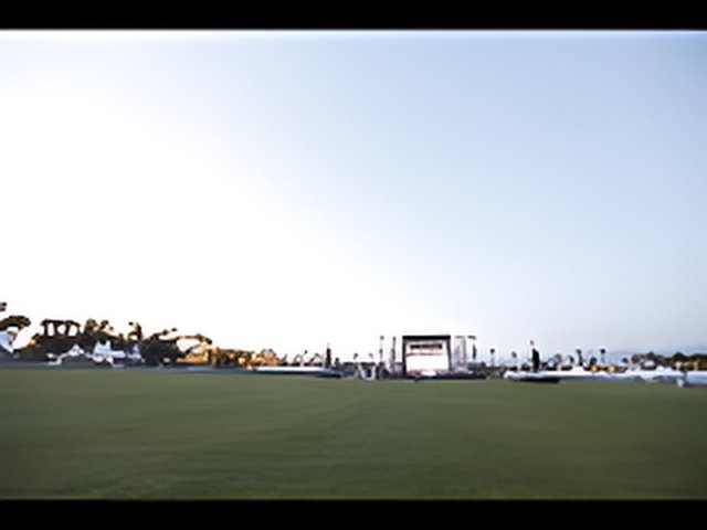 Stage Set Against Lush Greenery at Marbella Beach Club