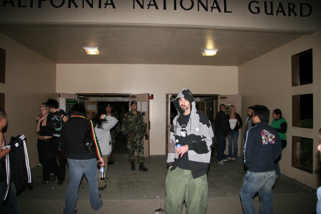 California National Guard Entrance