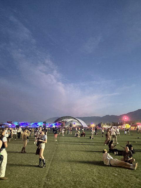 Twilight Gathering at Eldorado Polo Club