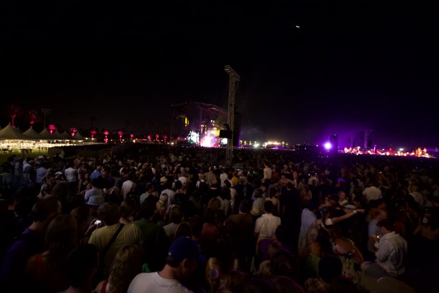 Nighttime Festivities at Coachella 2008