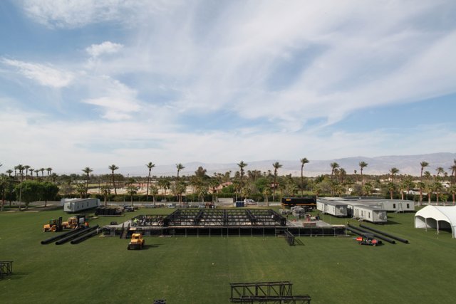Stage and Scenic Vistas at Coachella