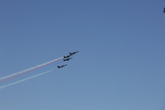 Trio of Sky Dancers - Fleet Week Air Show 2023